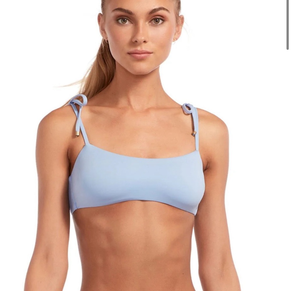 Vitamin A | EcoLux Bella Celeste Bikini Top | Light Blue